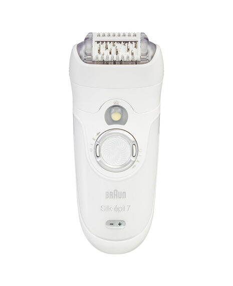 Silk Epil 7 Wet/Dry Epilator & Hair Removal System with 6 extras